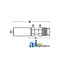 A & I Products HC-MIX Male Inverted SAE 45 Swivel - Straight 3 x5 x1 A-MIX-04-04 - alternate 3